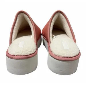Anthropologie Maeve Puffy Platform Slippers Pink Women's Size‎ Large 10-11 thumbnail 4