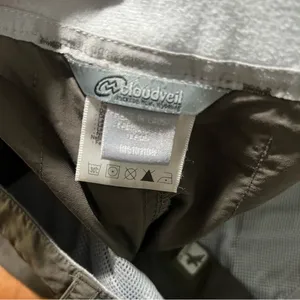 Cloudveil hiking pants size 8 Gray thumbnail 11