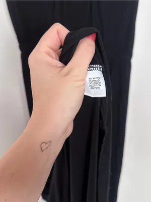 Apt. 9 Black V‑Neck Spaghetti Strap Maxi Dress thumbnail 5