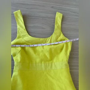 Anthropologie Backless Dress in Bright Yellow thumbnail 7