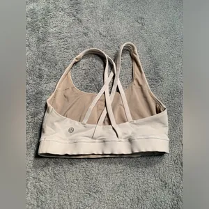 Lululemon white Sports Bra 6 thumbnail 6