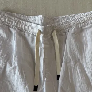 Women's NEW Pull On Drawstring Waist Below Knee Wide Leg Capri Size L #260662 thumbnail 3