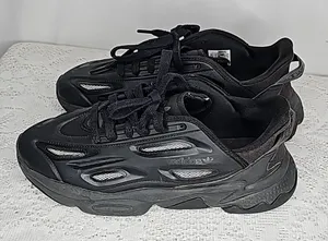 Adidas Ozweego Celox core black low top lace up athletic shoes sz 9 thumbnail 1