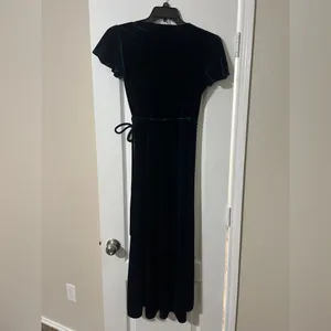 BHLDN Midnight Velvet Midi Dress thumbnail 6