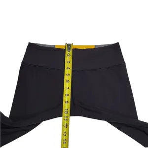 Lululemon‎ Black Yoga Leggings Size 8 Colorblock Waistband thumbnail 11
