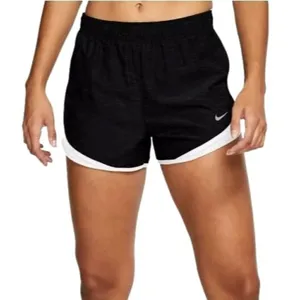 Nike Black And White Dri‎ Fit Inner Brief Running Athletic Shorts Size S thumbnail 1