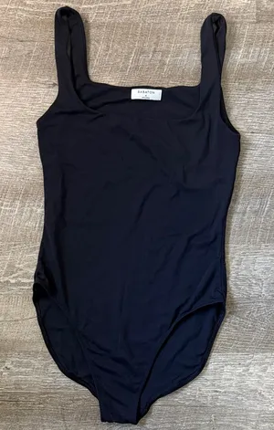 Aritzia Babaton Black Bodysuit Size Medium thumbnail 1