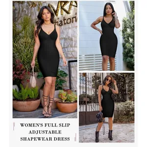 NEW Underwire Shapewear Dress Full Slip Tummy Control L thumbnail 5