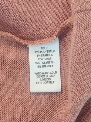 Lulus Autumn Daze Mauve Pink Cowl Neck Mini Sweater Dress Size Medium thumbnail 8