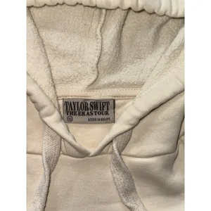 Taylor Swift The Eras Tour Cream Official Merch Oversized Hoodie Sweatshirt Sz M thumbnail 4