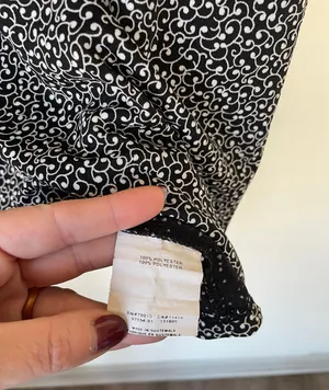 Motherhood Maternity short sleeve blouse top floral vine women’s size medium thumbnail 5