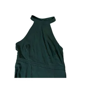 NWOT Lulus Size 1X Confidently Charismatic Emerald Backless Halter Maxi Dress thumbnail 4