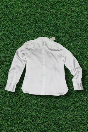 A New Day NWT White Button-Up Long Sleeve Shirt thumbnail 3
