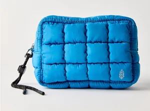 Free People Quilted Mini Case Powderline Blue nwt thumbnail 1