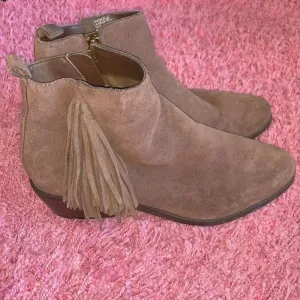 Steve Madden Fringe Brown Booties Size 7.5 thumbnail 5