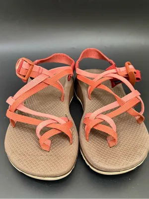 Chacos ZX/2 Cloud Peach/Rust Dual Straps Hiking Outdoor Women’s Sandals Size 6 thumbnail 3