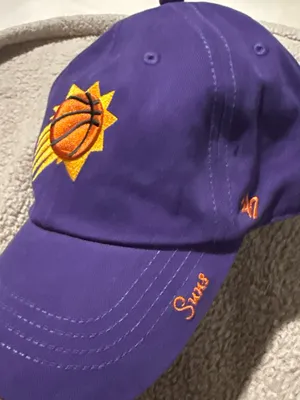 47 Brand Suns Women's Purple Cap with Branded Patch thumbnail 1