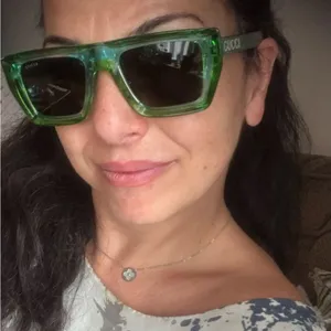 Authentic Gucci 51mm Emerald Green Acetate Sunglasses UNISEX thumbnail 14