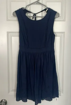 Altard State Navy Blue Mini Dress thumbnail 1