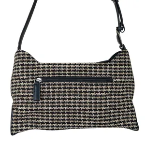 Vintage Y2K Tweed Shoulder Bag Purse thumbnail 6