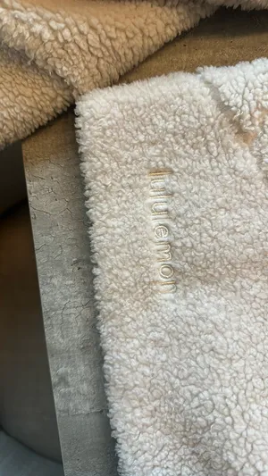Lululemon Scuba Half-Zip Oversized XS/S Hoodie off white fleece thumbnail 5