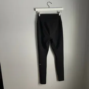 Alo‎ Yoga Womens Ripped Cutout Warrior Leggings Black Small High Waisted Workout thumbnail 5