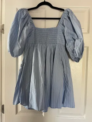 Abercrombie Emerson Puff Sleeve Dress Mini thumbnail 3