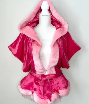 Victoria’s Secret Santa Cape Costume Set thumbnail 1