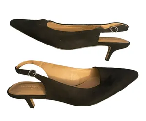 Banana Republic Suede Sling Back Pumps thumbnail 2