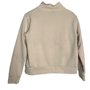 Santa Cruz Cream Fleece Graphic Logo 1/4 Zip Long Sleeve Pullover Sweatshirt S thumbnail 4