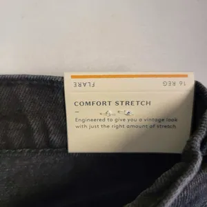 Universal Thread Black High Rise Flare‎ Denim Jeans thumbnail 5