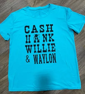 Western Women’s Tee Blue Size L thumbnail 1