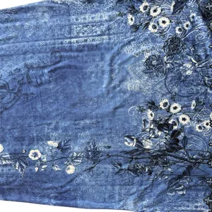 Blue Floral Midi Dress thumbnail 3