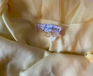 Yellow Summer Dress Size M thumbnail 2