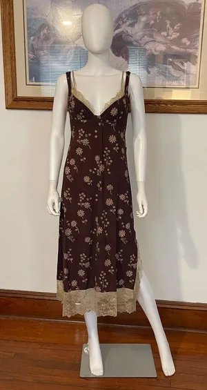 NWT free people party crasher midi slip dress XL thumbnail 3