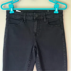 American Eagle Black Distressed NE(X)T Level Stretch Jegging Size 4 thumbnail 3