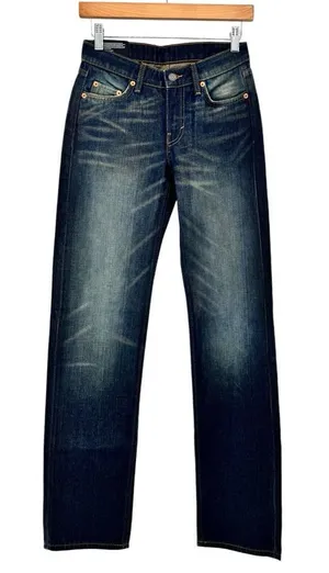 New Weekday Arrow Low Straight Jeans Women's Size 23/34 Relaxed‎ Organic Cotton thumbnail 1