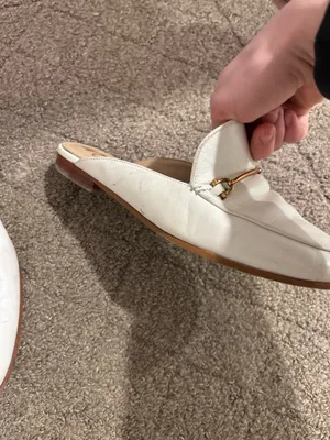 White Sam Edelman Mules thumbnail 6