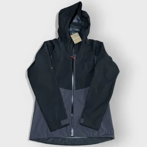 Patagonia Boulder Fork Rain Jacket Size XS Womens Forge Grey Full Zip thumbnail 2