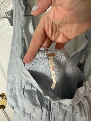 Free People In My Dreams Midi Dress in Pearl Blue L thumbnail 10