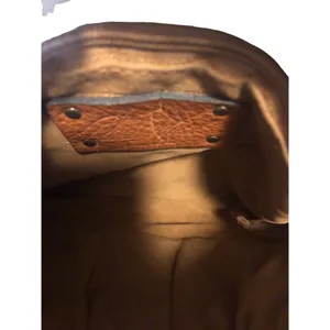 Patricia Nash Grenada Floral Print Painted Tan Crossbody Italian Leather Boho thumbnail 8