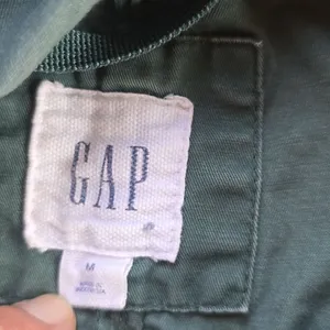 GAP‎ Women's Hooded Utility Parka Olive Green Size Medium thumbnail 5