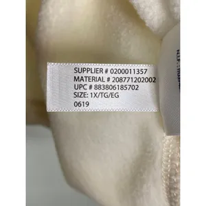 Chaps‎ Womens Cream Brown Sherpa Full Zip Vest Plus Size 1X EP3011 thumbnail 7