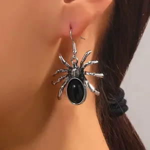 1 Pair Of Gothic Style Drop Earrings Horror Spider‎ Design thumbnail 10