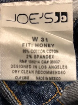 Joe's Jeans Honey Bootcut Jeans Women's 31 Dora Wash low Rise Stretch 33" inseam thumbnail 4