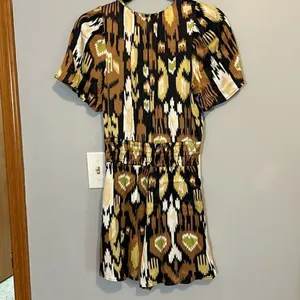 🆕 Anthropologie Somerset Flowy Shorts Romper‎ size XS BIN K thumbnail 6
