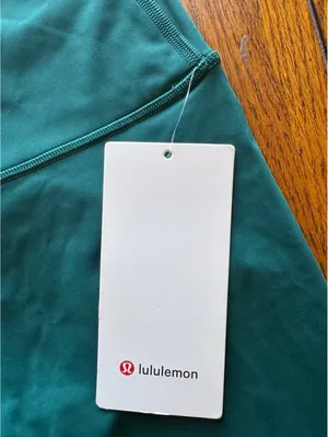 Lululemon Wunder Under High Rise 28” Nulux, Emerald Size 6 NWT thumbnail 5