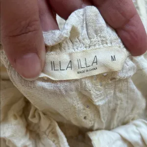 ILLA ILLA Cream Ruffled Dress thumbnail 2
