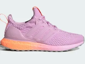Adidas Ultraboost DNA 5.0 women’s sneakers Lilac and Orange size 7.5 thumbnail 1