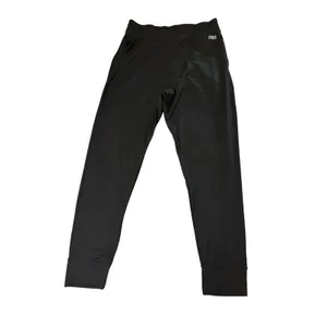 Victoria's Secret PINK Active Ultimate High Waist Jogger Size Large Black Pocket thumbnail 2